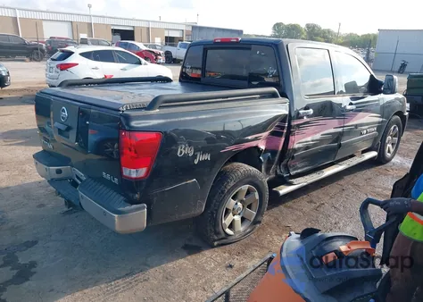 2007 Nissan Titan Le from USA, damaged, VIN 1N6BA07A37N221364